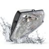CPOWACE Headlight Housing Black Plastic Front Fit-4