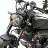 Motorcycle Headlight Housing Riasdy Steel Black-3