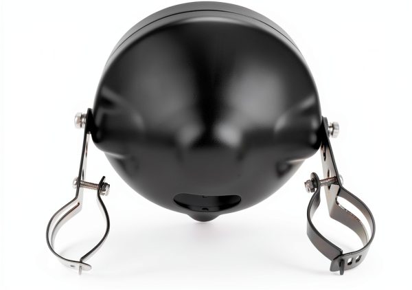 Motorcycle Headlight Housing Riasdy Steel Black-2