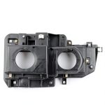 Boursin Headlamp Housing Black Plastic Truck Light-0
