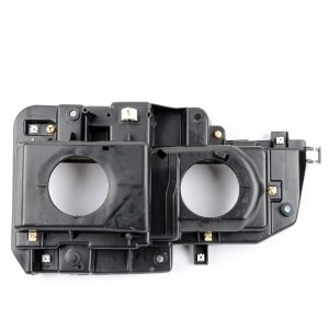 Boursin Headlamp Housing Black Plastic Truck Light-0
