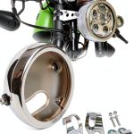 Motorcycle Headlight Housing HENGTUAOTO Steel 5.75-0