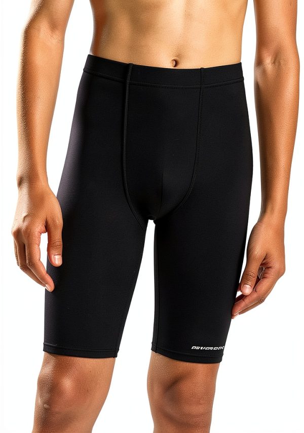 Boys Swim Jammers Quick Dry Athletic Swimwear-1