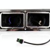 Yundrel Silvery Headlight Housing Base for Semi Trucks-2
