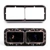 Yundrel Silvery Headlight Housing Base for Semi Trucks-4