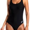 Women's Athletic One Piece Swimsuit by Brand Name-0