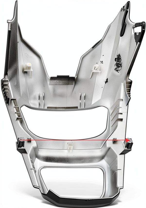 Honda Grom Headlight Fairing Cover MEETALLGOOD Plastic-2