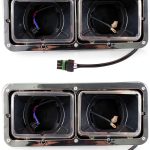 Yundrel Silvery Headlight Housing Base for Semi Trucks-0