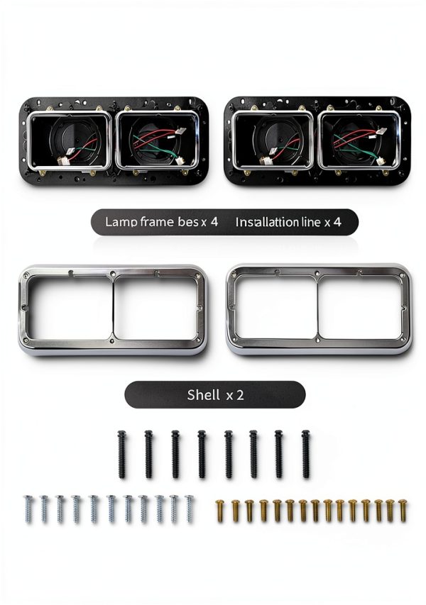 TMNIFLEG Headlight Housing Base for Trucks-2