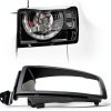 Land Rover Defender Headlight Trim MEETALLGOOD ABS-5