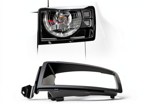Land Rover Defender Headlight Trim MEETALLGOOD ABS-5