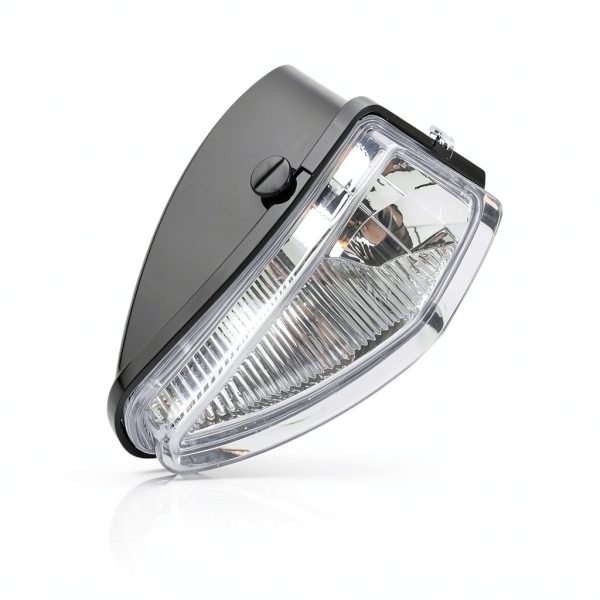 CPOWACE Headlight Housing Black Plastic Front Fit-2