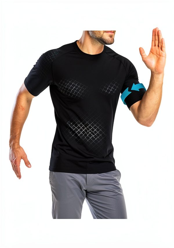 Compression Shirt Pavo Men's Quick Dry Tee-2