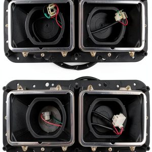 Headlight Housing NIUPARTS Waterproof Plastic-0