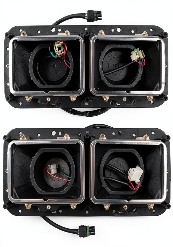 Headlight Housing NIUPARTS Waterproof Plastic-0