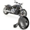 Motorcycle Headlight Housing PSLER Metal Black-1