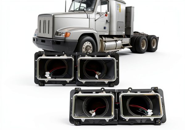 LEAVAN Headlight Housing Base for Freightliner FLD 112 120-0