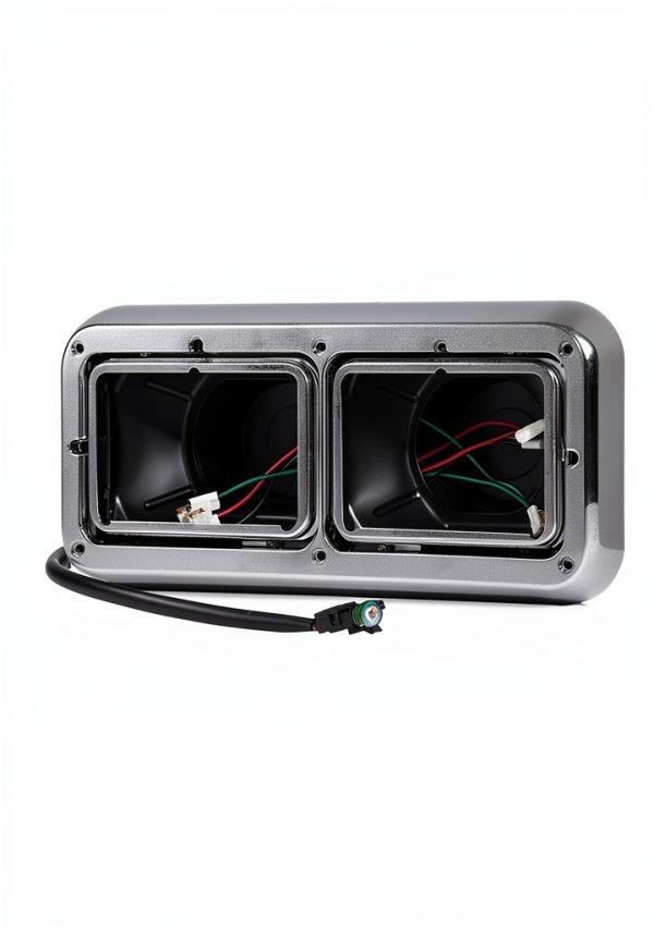 YUWUTF Headlight Housing Base PP Stainless Steel-1