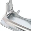 HECASA Headlamp Housing ABS Plastic Silver Fit-4