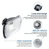 FZPJJNB Headlight Housing Clear Glass 7in-3