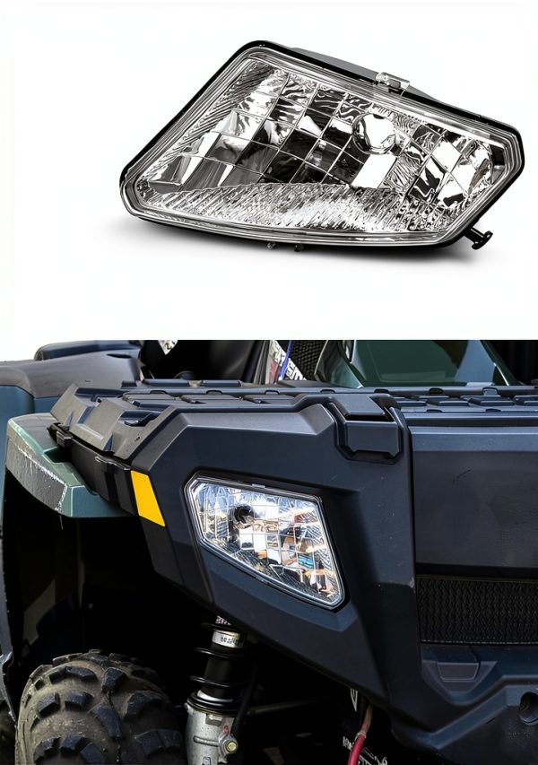 SAUTVS Polaris 500 Headlight Housing Transparent-7
