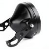 Motorcycle Headlight Housing Riasdy Steel Black-4