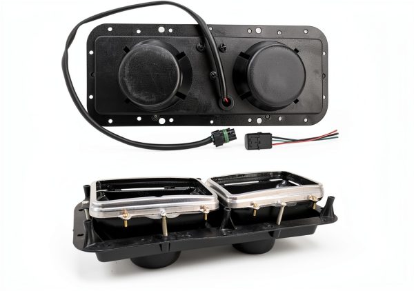 Headlight Housing NIUPARTS Waterproof Plastic-1