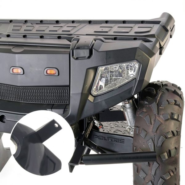 CPOWACE Headlight Housing Black Plastic Front Fit-3
