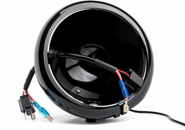 SKTYANTS Motorcycle Headlight Housing Waterproof Aluminum-0
