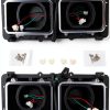 High Soar Waterproof Headlight Housing Black 1989-2003-1