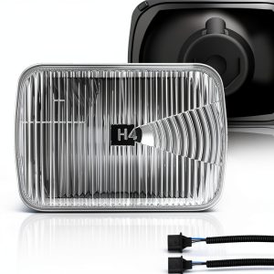FZPJJNB Headlight Housing Clear Glass 7in-0