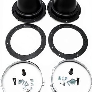 Shkalacar Headlight Housing Screw On Trim Durable-0