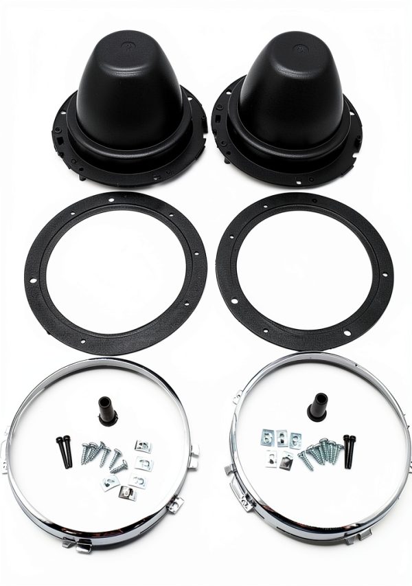Shkalacar Headlight Housing Screw On Trim Durable-0