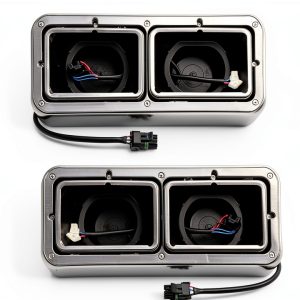 TULMTT Chrome Headlight Bezel for Kenworth Peterbilt-0