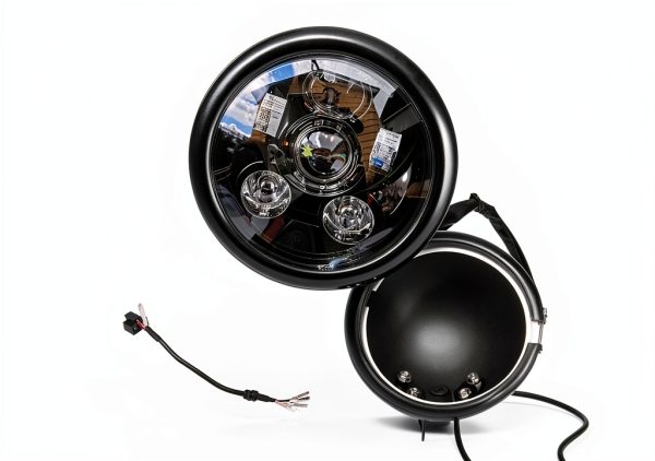 Harley Headlight Housing NORTHYUN 5.75in Black-0