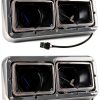 Yundrel Silvery Headlight Housing Base for Semi Trucks-7