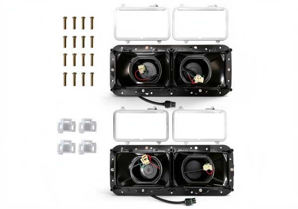 Headlight Housing NIUPARTS Waterproof Plastic-3