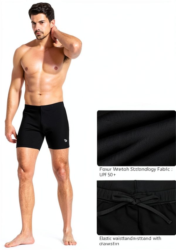 Baleaf Mens Swim Jammers Quick Dry Stretchy-4