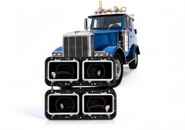 JZ AUTO Headlight Housing for Kenworth Trucks-2