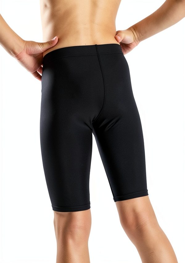 Boys Swim Jammers Quick Dry Athletic Swimwear-2