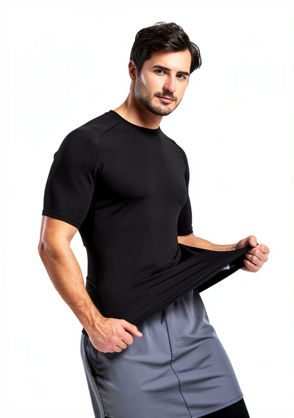 Compression Shirt Pavo Men's Quick Dry Tee-3