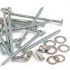 uxcell 100Pcs 6# Internal Tooth Lock Washer 304 Stainless Steel Star-5
