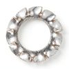 External Tooth Washers uxcell M4 70pcs 304 Stainless Steel Locking-7