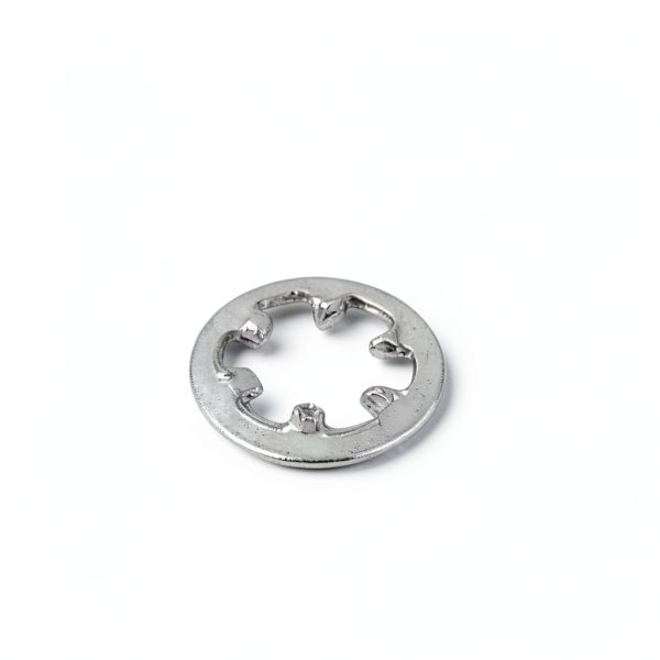 METALLIXITY Internal Tooth Washers (M3x6mm) 100Pcs, 304 Stainless Steel Internal Serrated Lock Washer - for Renovation, Mechanical Equipment Fasteners-3