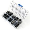 MCMASKE Metric Starlock Washers Kit 300pcs M3 to M12 with Push Rings-2