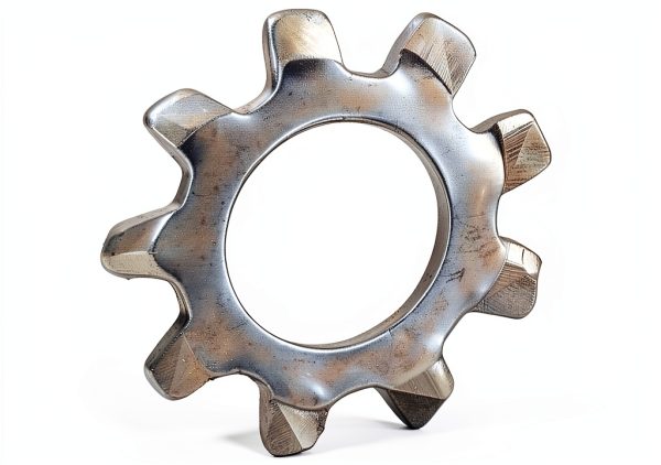 3/8 Inch External Tooth Lock Washer Hillman Alloy Steel Zinc 100-Pack-0