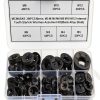 MCMASKE Metric Starlock Washers Kit 300pcs M3 to M12 with Push Rings-0