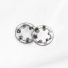 uxcell 100Pcs 6# Internal Tooth Lock Washer 304 Stainless Steel Star-2
