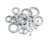 uxcell 100Pcs 10# Internal Tooth Lock Washer, 304 Stainless Steel Multi-Tooth Star Washer Locking Fastener, Silver Tone-3