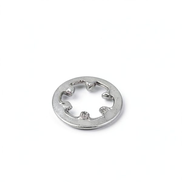 METALLIXITY Internal Tooth Washers (M3x6mm) 100Pcs, 304 Stainless Steel Internal Serrated Lock Washer - for Renovation, Mechanical Equipment Fasteners-1